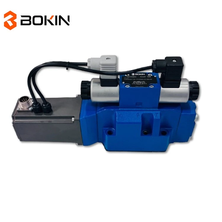 4WRKE16 A1 Proportional Hydraulic Valve Pilot-Operated - 10V DC Control for Heavy Machinery